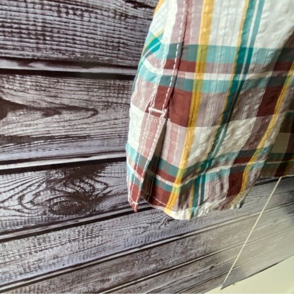 NWOT‎ Eddie Bauer Men's Classic Fit Short-Sleeved Button-Down Shirt Size XL - Picture 6 of 8